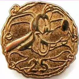 Disney Pins Open Edition - Pirates of the Caribbean - Legend of the Golden Pins - Pirate Coin Pin Series - Goofy