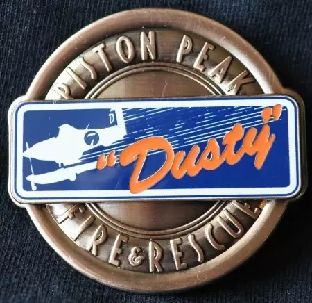 Planes: Fire & Rescue LE Pins - Planes: Fire & Rescue - Dusty Badge