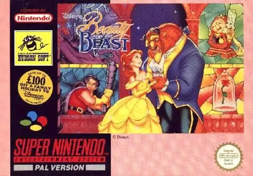 Super Famicom Games - La belle et la Bête
