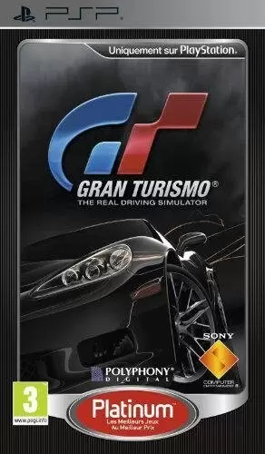 Jeux PSP - Gran Turismo - édition platinum