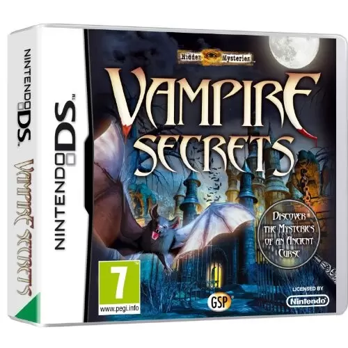 Nintendo DS Games - Hidden Mysteries: Vampire Secrets - NDS