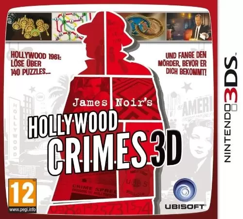 Jeux Nintendo 2DS / 3DS - James Noir\'s Hollywood crimes 3D