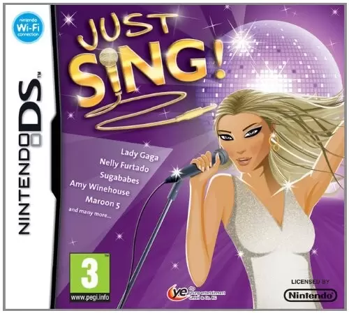 Nintendo DS Games - Just sing !