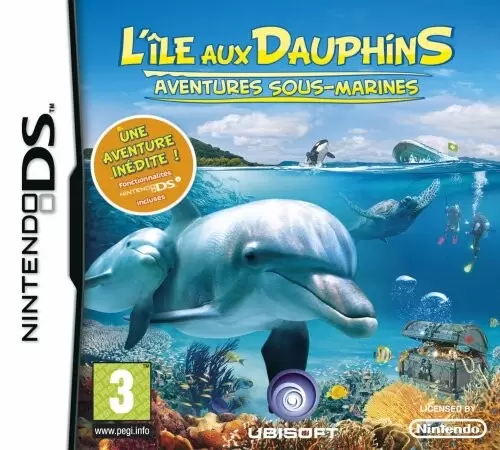 Jeux Nintendo DS - L’île aux dauphins - aventures sous-marines