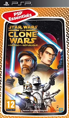 PSP Games - Star Wars : Clone Wars - les Héros de la République - collection essentiels