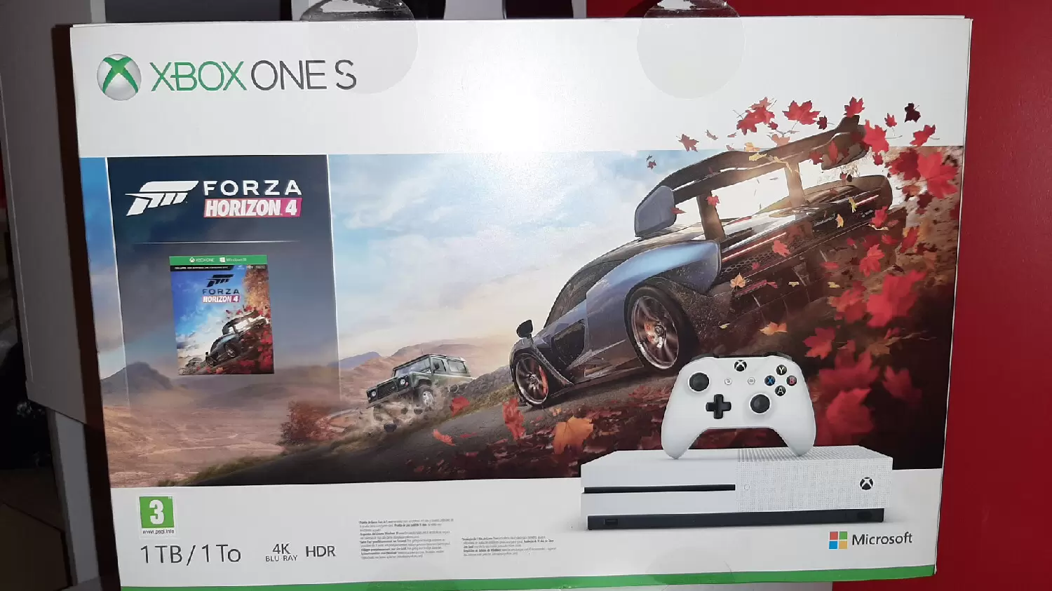 Matériel Xbox One - Xbox one S, 1TB/ 1To + Forza horizon 4