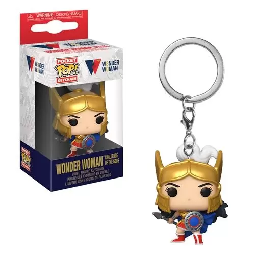 DC Comics - POP! Keychain - Wonder Woman - Wonder Woman Challenge of Gods