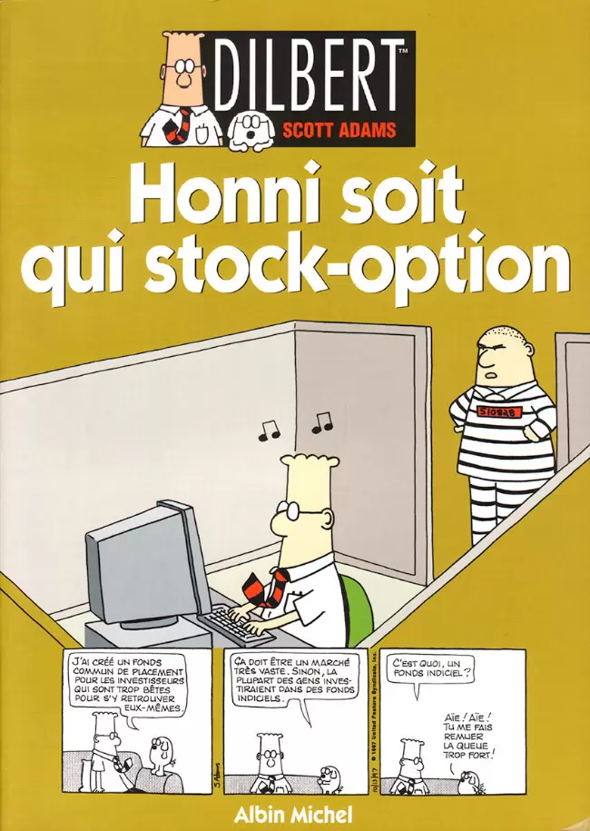 Dilbert - Honni soit qui stock-option