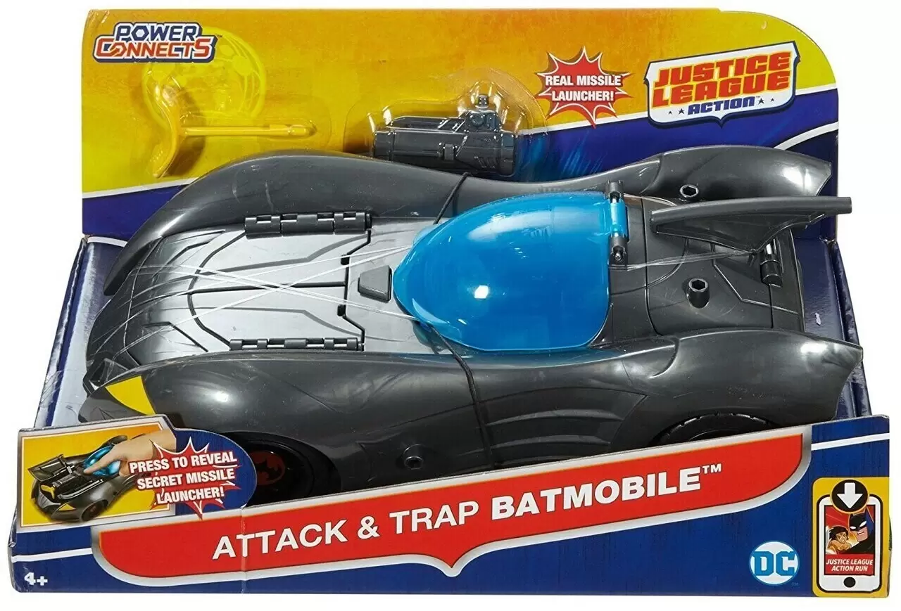 Justice League Action - Attack & Trap Batmobile