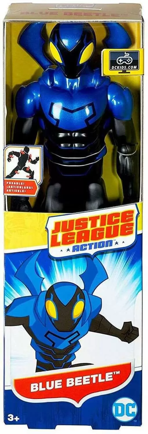 Justice League Action - Blue Beetle True Moves