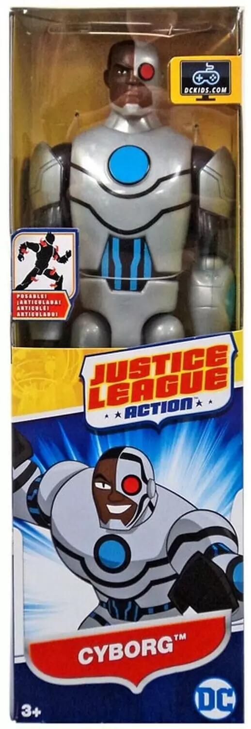 Justice League Action - Cyborg True Moves