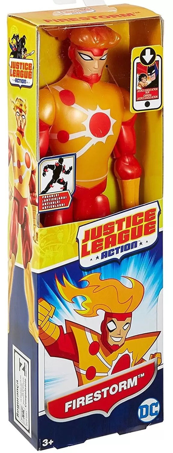 Justice League Action - Firestorm True Moves