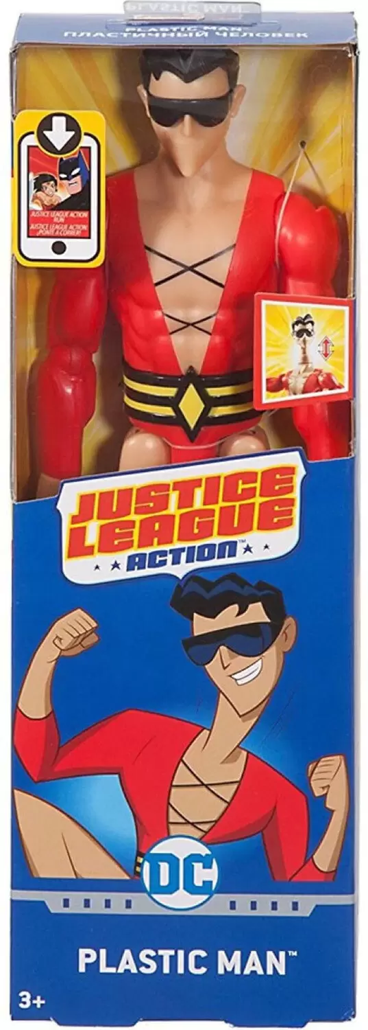 Justice League Action - Plastic Man True Moves
