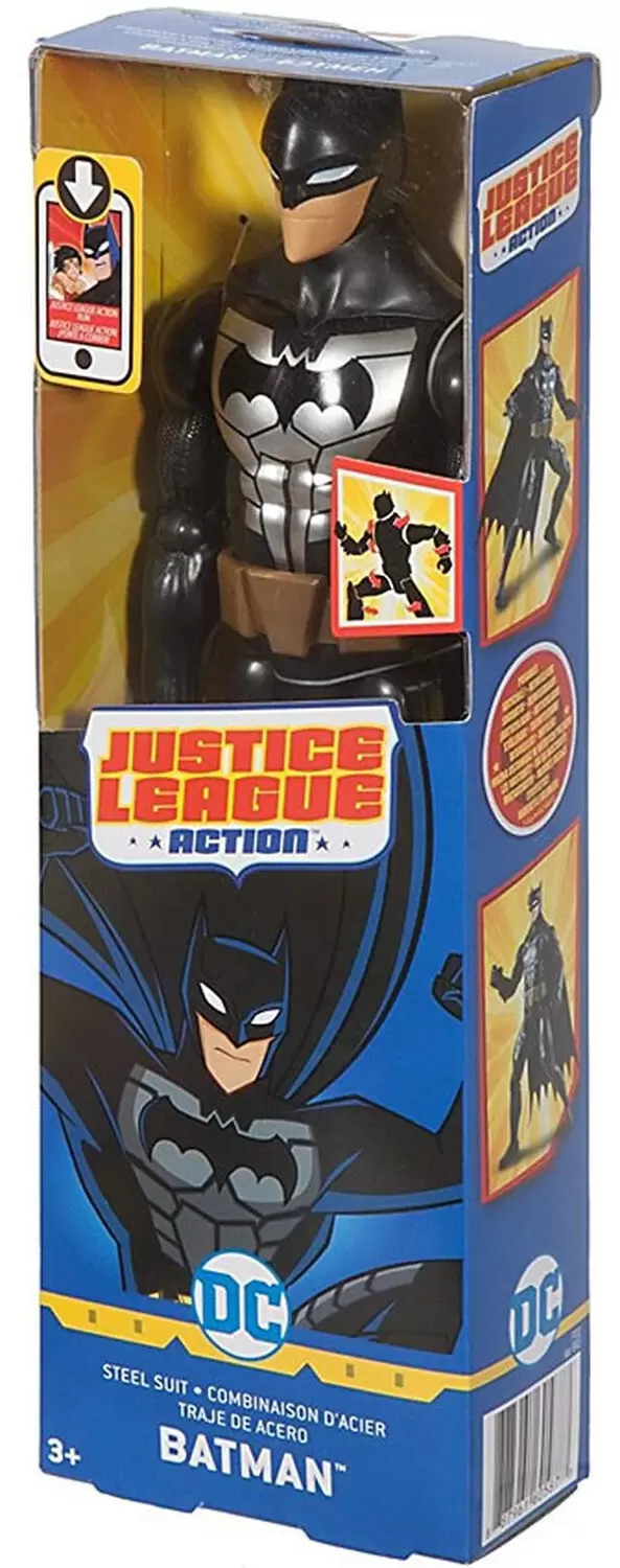 Justice League Action - Steel Suit Batman  True Moves