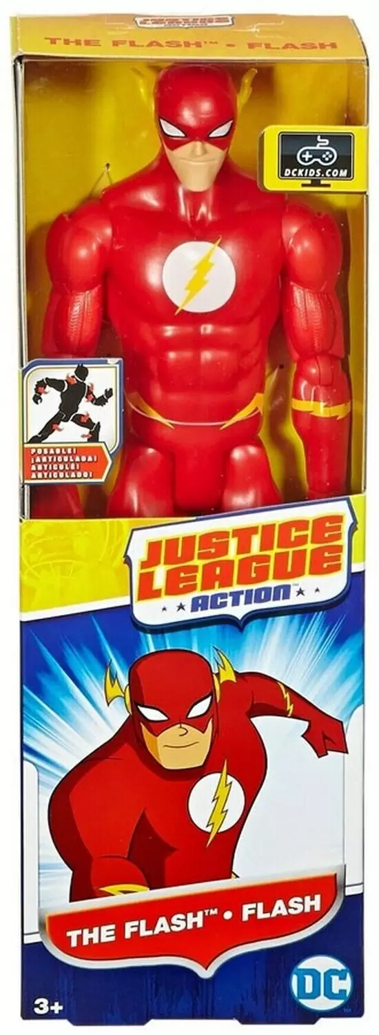 Justice League Action - The Flash True Moves
