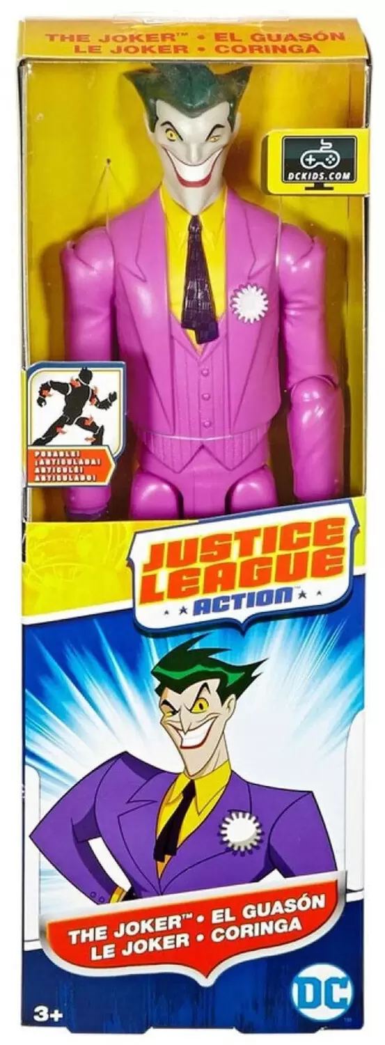 Justice League Action - The Joker True Moves