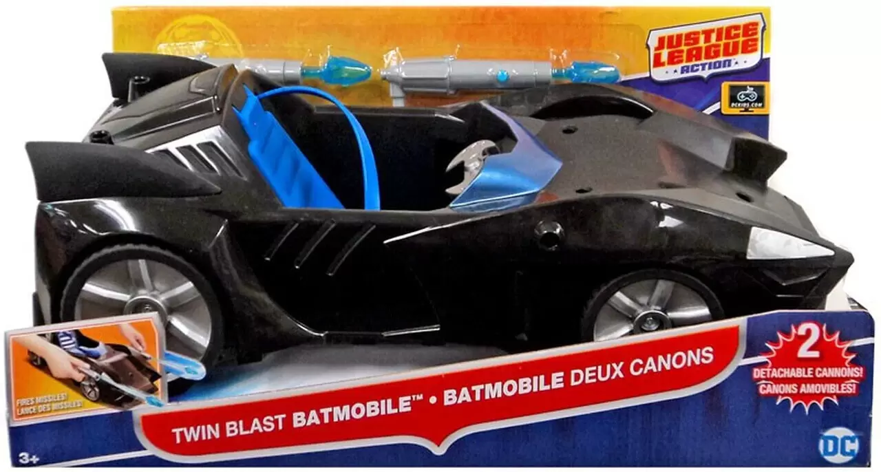 Justice League Action - Twin Blast Batmobile