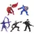 Marvel 500 Mini Figures - Falcon, Ant-Man, Captain America, Winter Soldier & Hawkeye