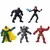 Marvel 500 Mini Figures - Vision, War Machine, Iron Man, Black Widow & Black Panther