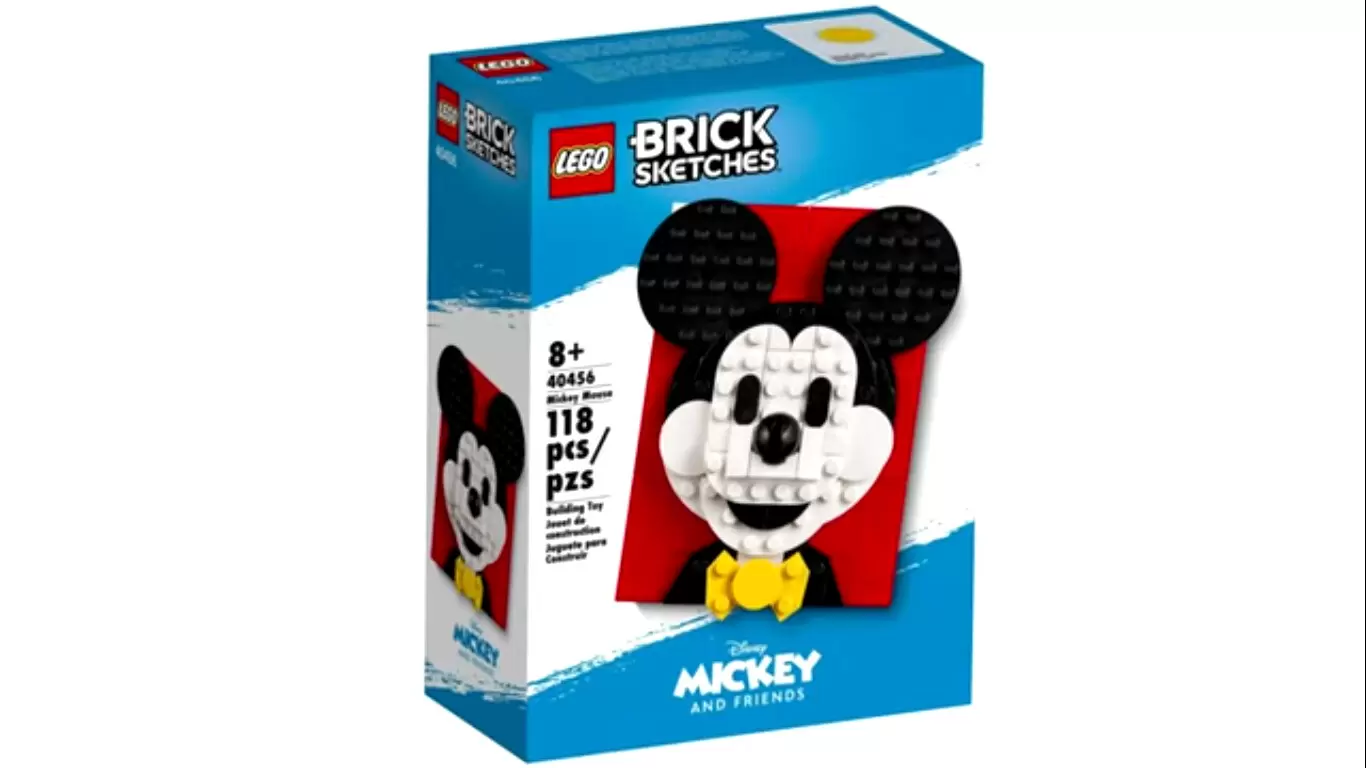 LEGO Brick Sketches - Mickey Mouse