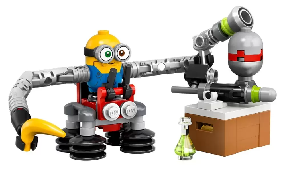 LEGO Minions - Bob Minion with robot Arms