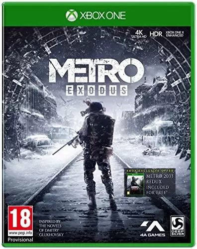Jeux XBOX One - Metro Exodus - Day One Edition