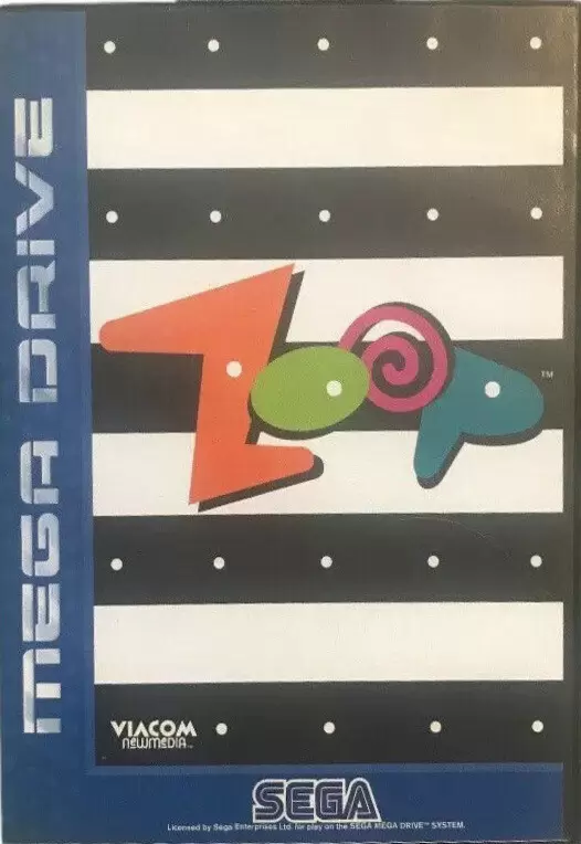 Jeux SEGA Mega Drive - Zoop