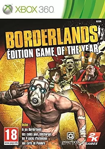 XBOX 360 Games - Borderland - édition jeu de l\'année