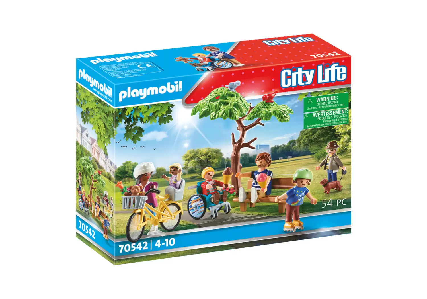 Playmobil dans la ville - Au Parc de la Ville