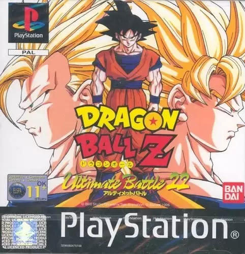 Playstation games - Dragon Ball Z Ultimate Battle 22