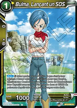 Vicious Rejuvenation [BT12] - Bulma, Lançant un SOS