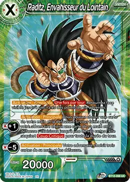 Vicious Rejuvenation [BT12] - Raditz, Envahisseur du Lointain