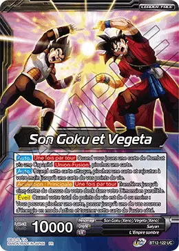Vicious Rejuvenation [BT12] - Son Goku et Vegeta // Gogeta, Fusion fatidique