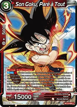 Vicious Rejuvenation [BT12] - Son Goku, Paré à Tout
