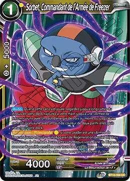 Vicious Rejuvenation [BT12] - Sorbet, Commandant de l’Armée de Freezer