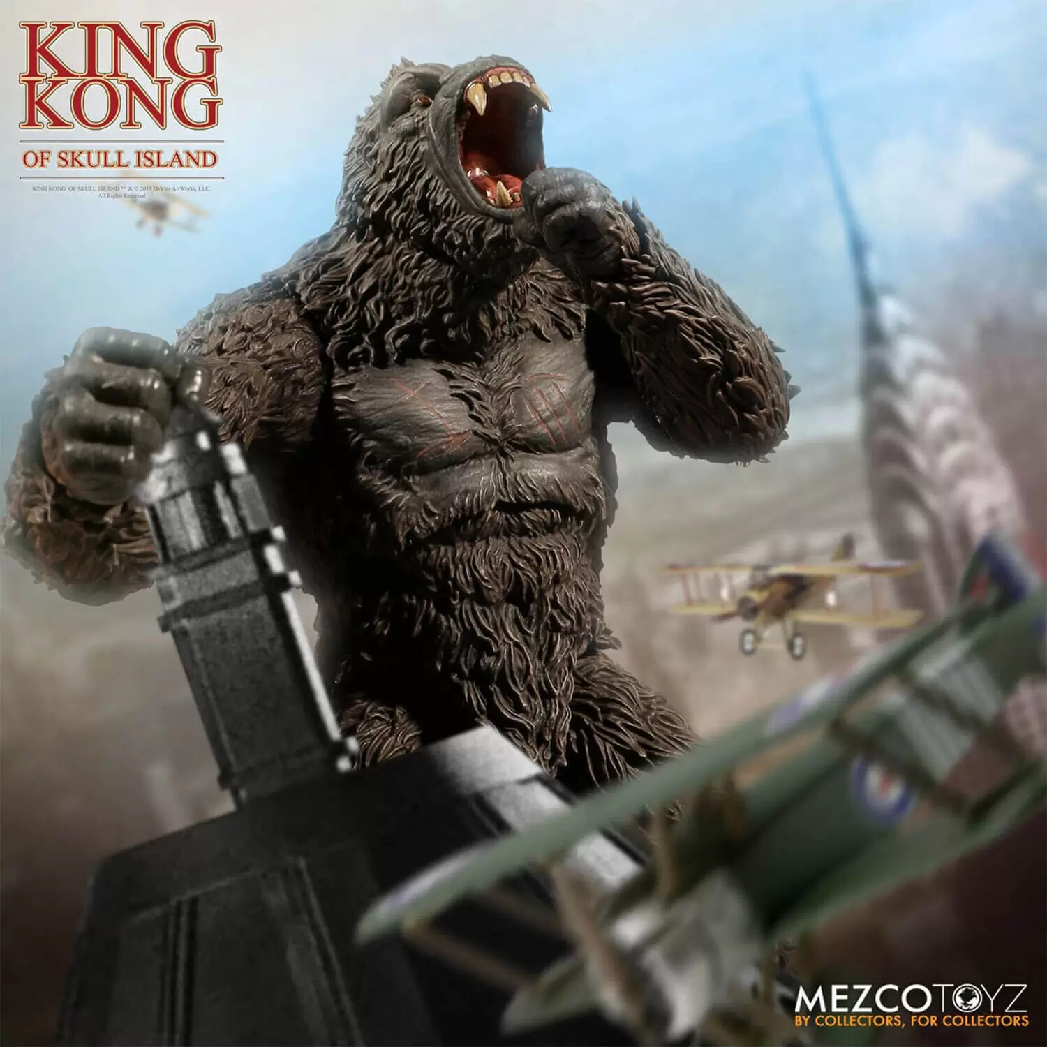 MezcoToyz - King Kong Of Skull Island
