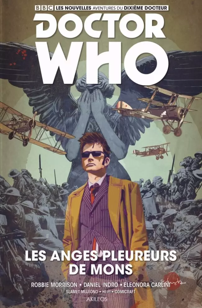 Doctor Who - Les nouvelles aventures du dixième docteur - Les anges pleureurs de Mons