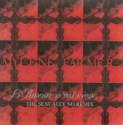 Mylène Farmer - L\'Amour n\'est rien... CD Promo Remix