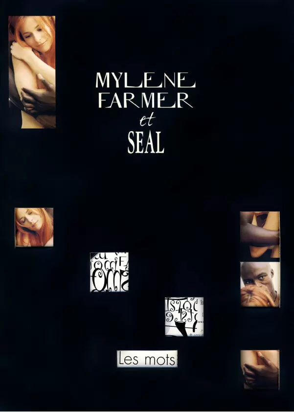 Mylène Farmer - Les mots CD Promo Luxe