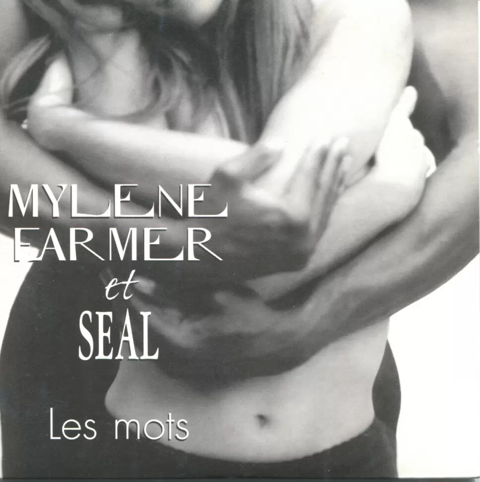 Mylène Farmer - Les mots CD Promo