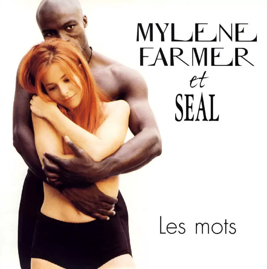 Mylène Farmer - Les mots CD Single