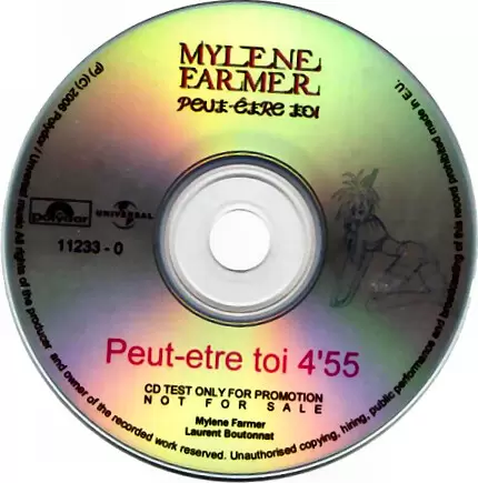 Mylène Farmer - Peut-être toi CD Promo Europe