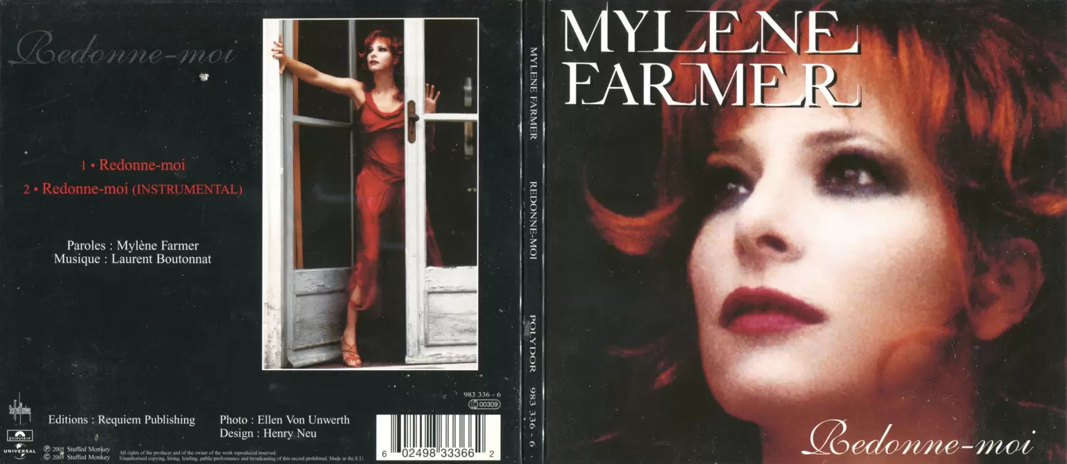 Mylène Farmer - Redonne-moi CD Single