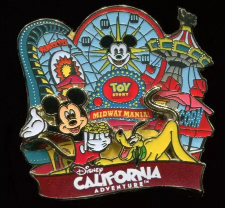 Disney - Pins Open Edition - Disney California Adventure® Park - Mickey and Pluto