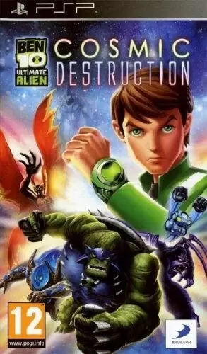 Jeux PSP - Ben 10 ultimate Alien : cosmic destruction