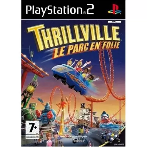 PS2 Games - Lucas Thrillville - Le Parc en Folie