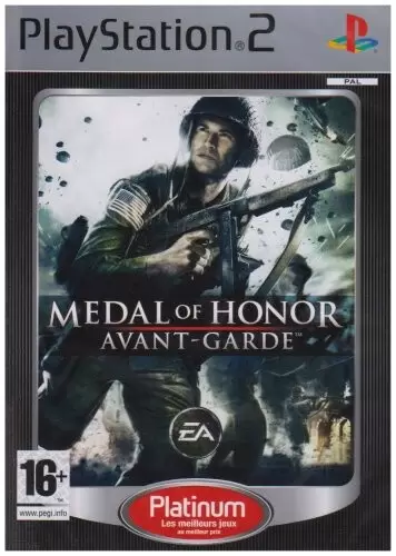 Jeux PS2 - Medal Of Honor Avant-Garde Platinum