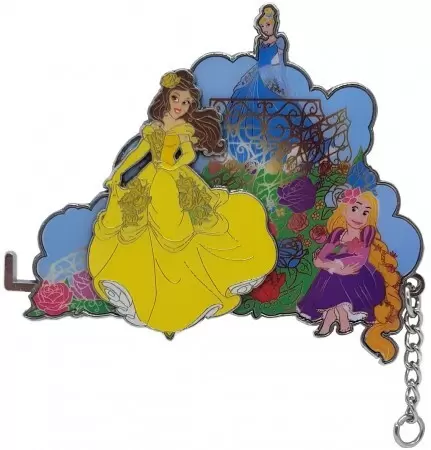 Disney - Pin Trading Day - Princesses and Pirates - Belle, Rapunzel, and Cinderella