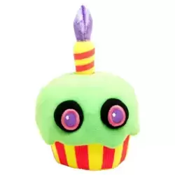 Blacklight Cupcake (green)