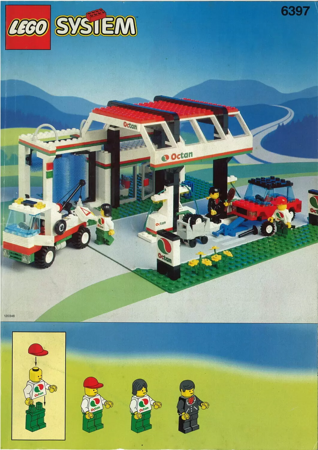 Stræbe Reparation mulig udstilling Gas 'n' Wash Express - LEGO System set 6397